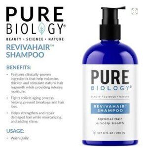 Pure Biology RevivaHair Shampoo